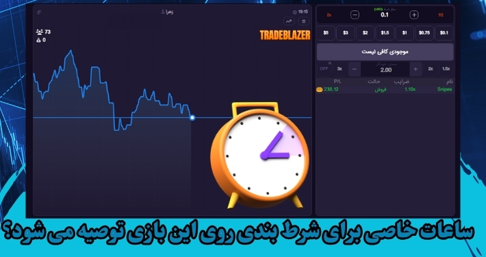ساعات خاصی برای شرط بندی روی این بازی توصیه می شود؟